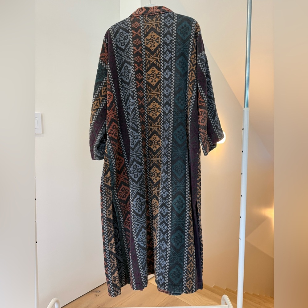 Incredible Southwestern Robe - Vintage Reworked with Pockets - Picture 7 of 10